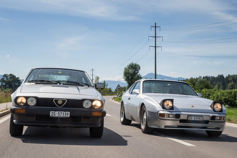 Alfa Romeo GTV6 und Porsche 944 (© Daniel Reinhard)